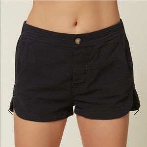 O’Neil Bismark Black Shorts Size Large
